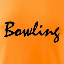 Bowling nápis písacie Bowling nápis písacie