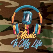Music is my life slúchadlá
