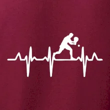 EKG stolný tenista stojaci