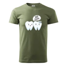 Zubárske tričko - Vás text Zubárske tričko - Vás text