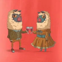 Alpaky s vínom pár