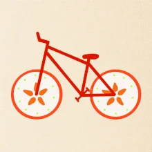 Bicykel Jablko (Moňas)