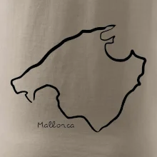 Mallorca - obrys ostrova