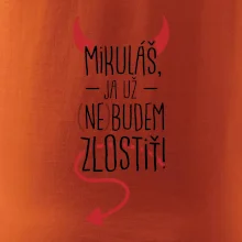 Mikuláš, ja už nebudem zlostiť!