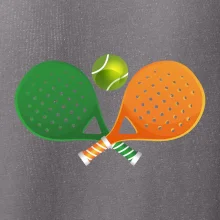 Padel - farebné rakety