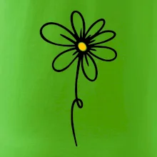 Kopretina - dole na výšku