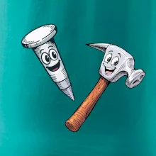 Parové tričko - Kladivo a klinec