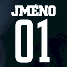 Hokejový dres - vlastné meno a číslo