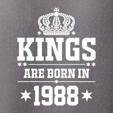 Kings are born in 1988