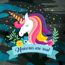 Unicorns are real dúhový