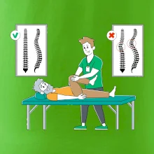 Fyziologické zakrivenie chrbtice Fyziologické zakrivenie chrbtice