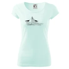 Letná romantika - papierová loďka