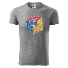 Rubikova kocka kreslená