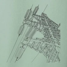 Nákres stožiara vysokého napätia