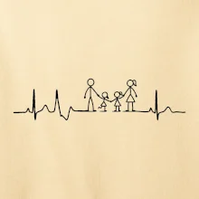 EKG rodina a dve dievčatá