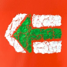 Párová turistická značka zelená