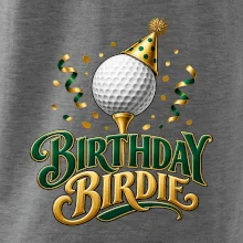Narozeninové birdie s golfovým míčkem