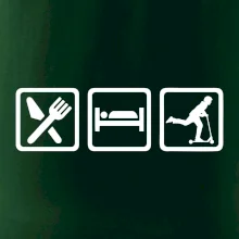 Eat sleep kolobeh - kolobežka