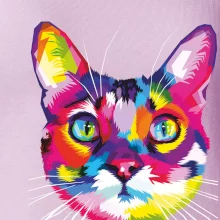 Mačka dúhová hlava