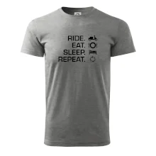 Ride Eat Sleep Repeat moto skúter Ride Eat Sleep Repeat moto skúter