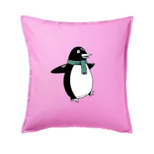 Tučniak so zeleným šálom