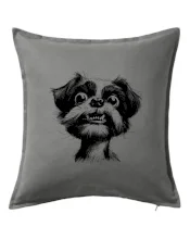 Čiernobiela karikatúra Ši-tzu