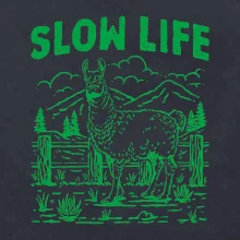 Slow Life Lama
