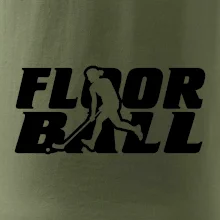 Floorball nápis rovný