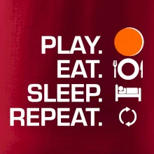 Hokejbal - Play eat sleep repeat
