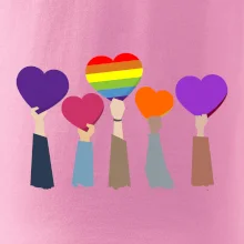 LGBT ruky srdce