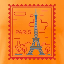 Paríž známka jednoduchá Paríž známka jednoduchá
