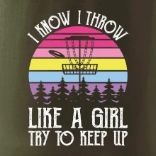 Disc golf i know i throw