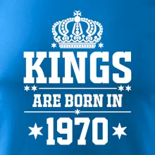 Kings are born in 1970