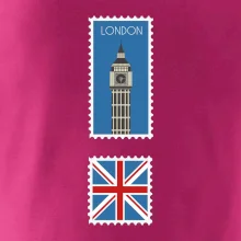 Londýn známka farebná