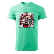 Bicykel medzi horami eat sleep repeat