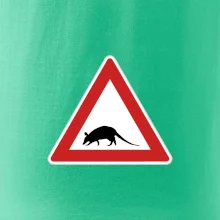 Dopravná značka - krysa