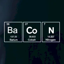 Bacon - periodická tabuľka Bacon - periodická tabuľka