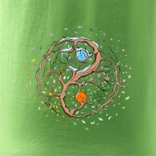 Yin & Yang strom - zima, leto