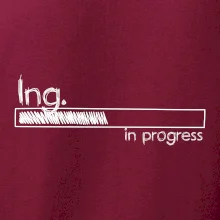 In progress titul Ing. inžinier / inžinierka