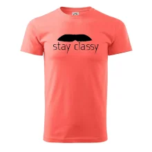 Stay Classy - mustache