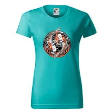 Yin & Yang Koi kapor - oranžový