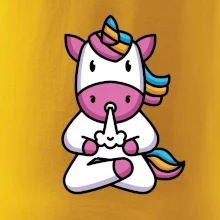 Yoga fučiaci jednorožec