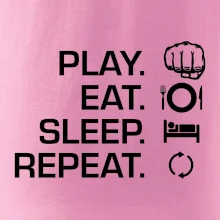 MMA eat sleep repeat