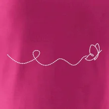 Dráha letu motýľa - vlnovka