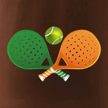 Padel - farebné rakety