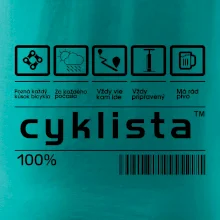 Čiarový kód - cyklista