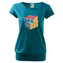 Rubikova kocka kreslená