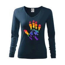 LGBT hand print