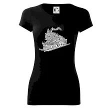 Stará lokomotiva z not