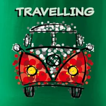 Traveling kreslené auto (lulu_art)